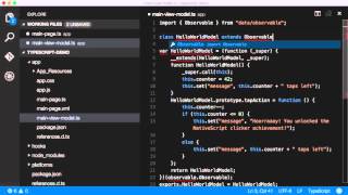 Ep 1 Using TypeScript With NativeScript [upl. by Sera]