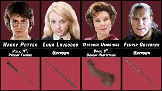 Wands of Harry Potter Characters [upl. by Tihor531]