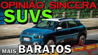 SUV mais baratos do mercado Opções de usados e seminovos com ótimo custobenefício [upl. by Israel]