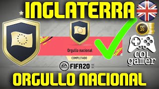 Orgullo Nacional FIFA 20   INGLATERRA   Desafio SBC  Sin Lealtad cambio de posición muy barata [upl. by Attenod264]