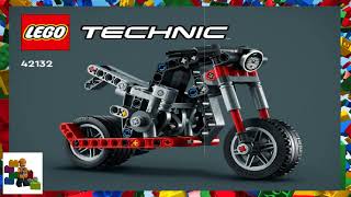 LEGO instructions  Technic  42132  Chopper Model B [upl. by Holly-Anne]