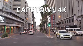 Driving Downtown  Cape Town 4K  South Africa Sunset [upl. by Ettezoj841]