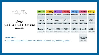 FREE GCSEIGCSE LESSONS GCSE IGCSE free [upl. by Atener212]