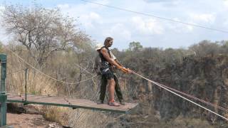 Gorge Swing Victoria Falls Zimbabwe [upl. by Fillian]