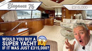 Would you Buy a Super Yacht for just £315000 [upl. by Nesbitt540]