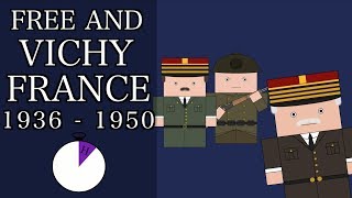 Ten Minute History  World War 2 Free and Vichy France Short Documentary [upl. by Nollek]