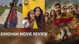 Movie day with my frnd nd sister ❤️ Singham review tanishakapoor2415Vlog17 [upl. by Moncear]