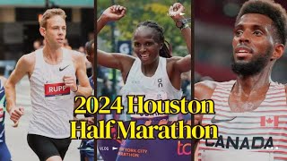 Star Studded Lineup For Houston Half Marathon 2024 [upl. by Haveman]