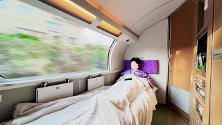 Riding Japan’s 2000 Sleeper Train  Cassiopeia Express [upl. by Myrt]