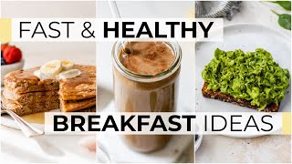 HEALTHY BREAKFAST IDEAS FOR BUSY MORNINGS  3 quick and easy recipes [upl. by Beatrice806]