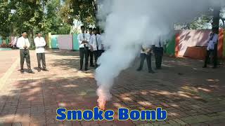 Class 12Investigatory project  Smoke bomb prepared in laboratory  Must watchVery interesting [upl. by Iadrahs]