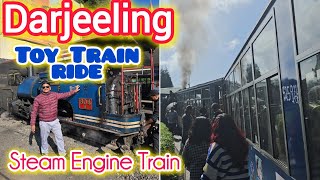 Darjeeling  Darjeeling Toy Train  Steam Engine Toy Train ride  Himalayan Railway Darjeeling [upl. by Erot]