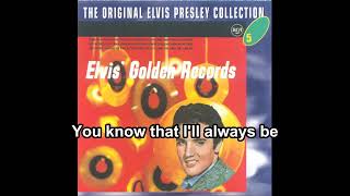 Elvis PresleyLoving YouKaraoke [upl. by Eelirem749]