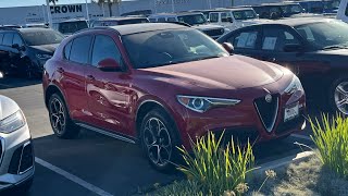 2022 Alfa Romeo Stelvio Ti Horn [upl. by Kcirtapnhoj231]