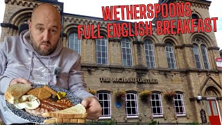 WETHERSPOONS FULL ENGLISH BREAKFAST  Is it all hype   Food Review  WETHERSPOONS WEEK  Day 3 [upl. by Hynes]