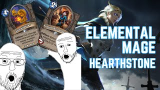 25 Damage Lamplighter Elemental Mage Hearthstone [upl. by Alene]