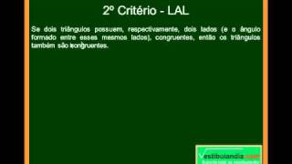 Matemática  Aula 35  Triângulos  Critérios de Congruência  Parte 1 [upl. by Phillada]