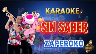 Karaoke SIN SABER  Zaperoko  Salsa [upl. by Giannini]