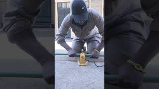 Welding two ppr pipe joint using a socket 25mm youtubeshorts weldjoints weld tutorial 1million [upl. by Prunella465]