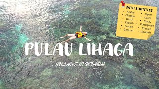 Pulau LIHAGA  Kepingan Surga di Sulawesi Utara [upl. by Franz]