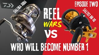 REEL WARS  EPISODE 2  DAIWA SALTIGA 30HA vs SALTIST 30BG  SEA FISHING UK  SUBSCRIBE NOW [upl. by Trebliw]