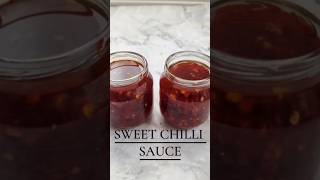 Homemade sweet chili sauce recipe will be in comment ytshorts viralvideo chilis [upl. by Imyaj733]