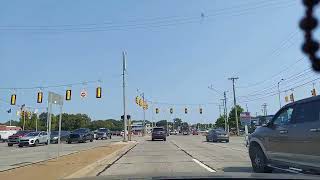 Driving from Rochester Rd to M59 Michigan 🇺🇸 [upl. by Saenihp]