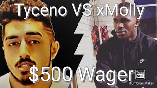 Tyceno vs xMolly 500 Wager Recap NBA 2k22 [upl. by Yorztif]