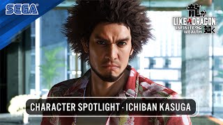 LIKE A DRAGON INFINITE WEALTH  CHARACTER SPOTLIGHT  ICHIBAN KASUGA [upl. by Sheena]