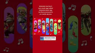 Official Nintendo Music app available on mobile devices [upl. by Vladimar]