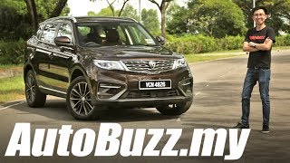 Proton X70 18 Turbo Premium 2WD SUV Review  AutoBuzzmy [upl. by Grissel352]