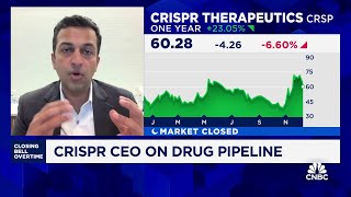 CRISPR Therapeutics CEO talks winning FDA approval for sickle cell anemia treatment [upl. by Negiam]