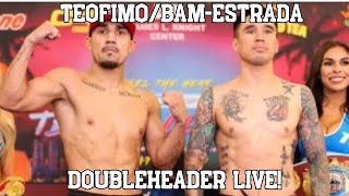 TEOFIMO LOPEZ STEVE CLAGGETT amp BAM RODRIGUEZ GALLO ESTRADA LIVE FULL FIGHT ROUND BY ROUND [upl. by Brine]