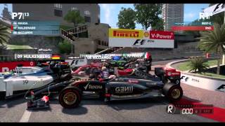 How to win the Monaco GP  Maldonado Style [upl. by Asenad]