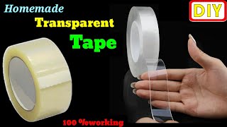 How to make sellotape at home  making white tape  Sellotape Banaye Ghar Par [upl. by Amaris201]