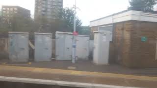 Electrostar class 376014 and 376022 from Ladywell to London Bridge [upl. by Cirdec]