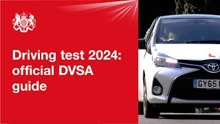 Driving test 2024 official DVSA guide [upl. by Haneehs315]