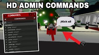 Roblox Script Brookhaven HD Admin Commands  HydrogenFluxusArceus x Mobile [upl. by Russi]