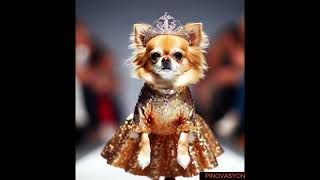 Funny Dog Videos Fashion Disco Runway Show Walking on 2 Paws Two Legs [upl. by Slinkman830]