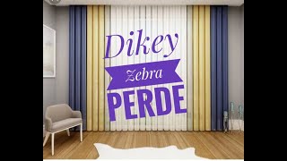 Zebra dikey perde mekanizmalı kolay kullanım Yeni çıkan mekanizmalı perde 2018 perde modellerinden [upl. by Ynohtna]