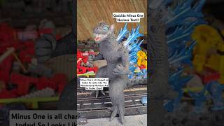 Legendary Godzilla Stop Motion  Godzilla Minus One Atomic Breath Scene shorts [upl. by Eiddam720]