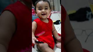 My 1YearOld Baby Tries Homemade Sugarcane Juice for the First Time shorts babyfirsttime [upl. by Nibbs41]