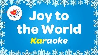 Joy to the World Karaoke Christmas Instrumental Music Only with Lyrics [upl. by Danziger]