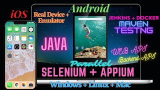 Selenium WebDriver parallel automation framework  Part 1 Java  Maven  TestNG Jenkins  Cucumber [upl. by Lindberg249]