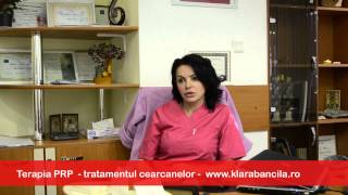 Tratament cearcane  Terapia PRP  Terapia Vampir dr Klara Bancila [upl. by Narol]