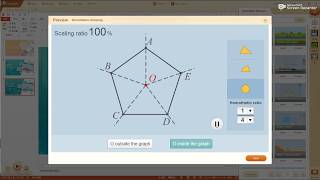 Math Subject Tool  Homothetic drawing [upl. by Arraeit]