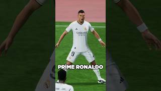 PRİME CRİSTİANO RONALDO VS PRİME MESSİ  eafc24 fc24 shorts [upl. by Pazit]