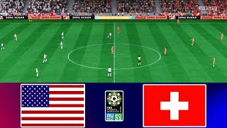 FIFA 23 USWNT vs SWITZERLAND W  Aug 20 2024  FIFA Womens World Cup 2023  PS5 Gameplay [upl. by Tsan]