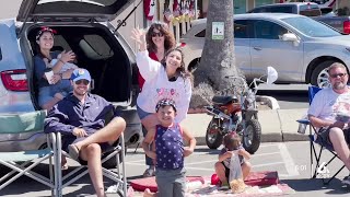 People flock to Cayucos for Fourth of July activities cooler weather [upl. by Ennoirb]