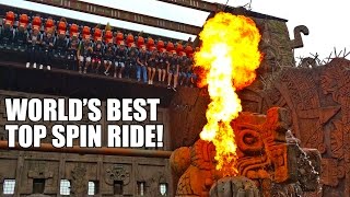 Talocan  Worlds Best Top Spin Ride Phantasialand Germany [upl. by Eltsyrhc]